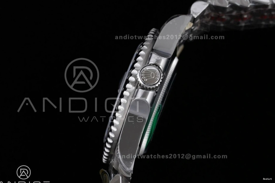V2 on Edition 1:1 SH3285 SS LN New II 904L Jubilee Bracelet 116710 ARF Best Master GMT 0404